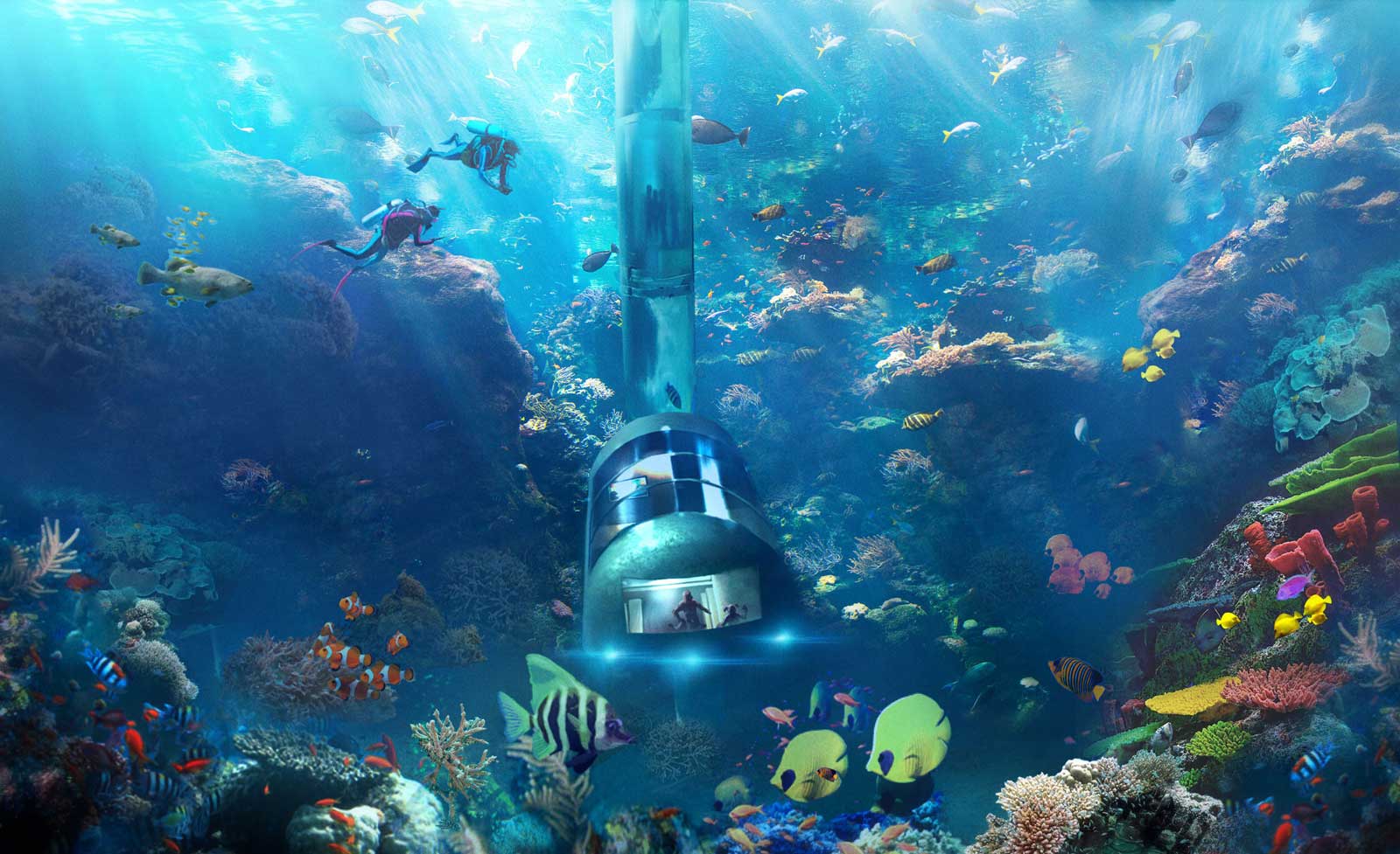Planet Ocean Underwater Hotel design Planet Ocean Underwater Hotel design