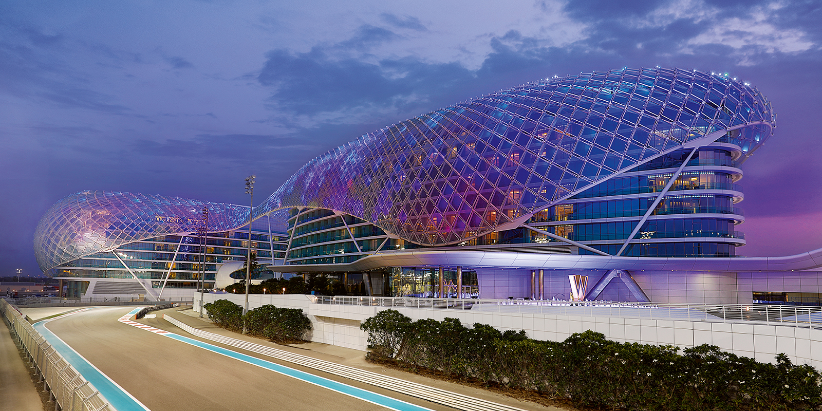 HOTELS: Live life in the fast lane at W Abu Dhabi - Yas Island | Luxury ...