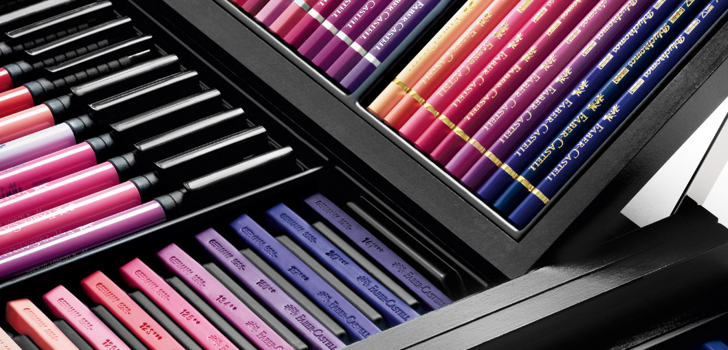 Karlbox: a colour pencils box by Karl Lagerfeld for Faber-Castell